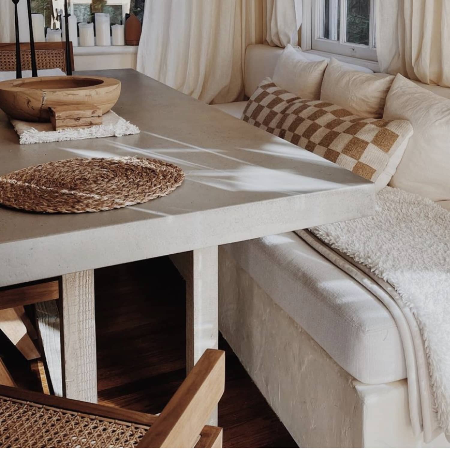 Breakfast nook couch outlet